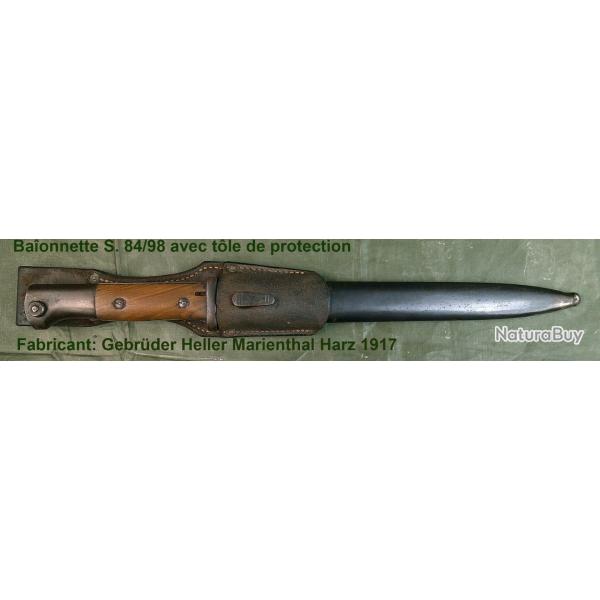 Baonnette Allemande S 84/98 Bajonett German Bayonet