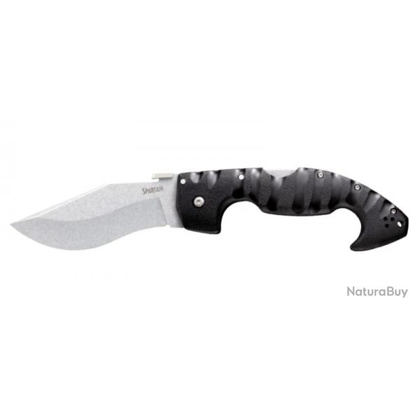 Couteau Cold Steel Spartan - Lame 114mm - Manche Griv-Ex Noir - Clip réversible
