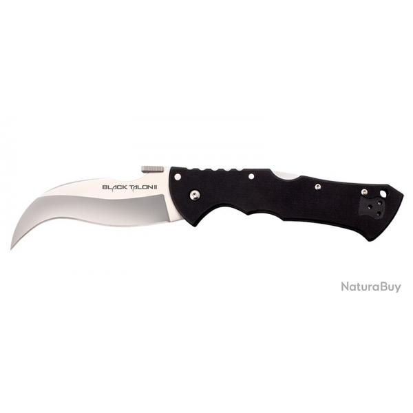 Couteau Cold Steel Black Talon II - Lame 102mm - Manche G10 - Clip rversible