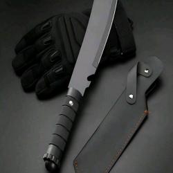 Machette, coupe-coupe Acier multicouches 9CR18 inoxydable ! 1 aux enchères !!