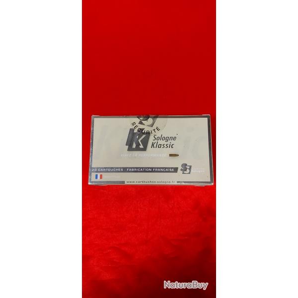 Boite de 20 balles Sologne calibre 307 winchester ogive sierra fp 170 gr 11 g