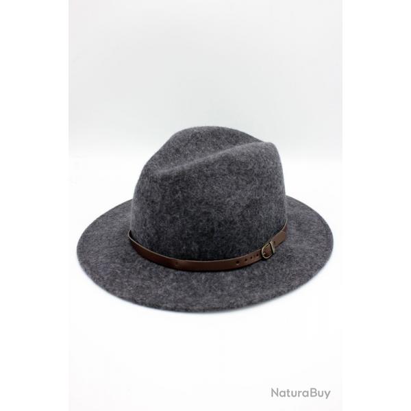 Chapeau Feroda classique chin gris-fonc