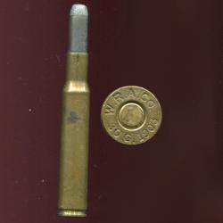 .30-03 Govt Mle 1903 - RARE - marquage : WRACo .30 G. 1903 - étui laiton de 65.1 mm -fente au collet
