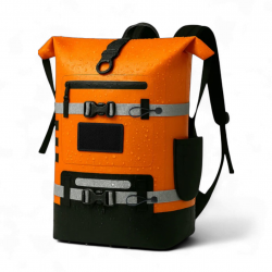 Sac à dos étanche IPX6 modulable 20/40L (orange)