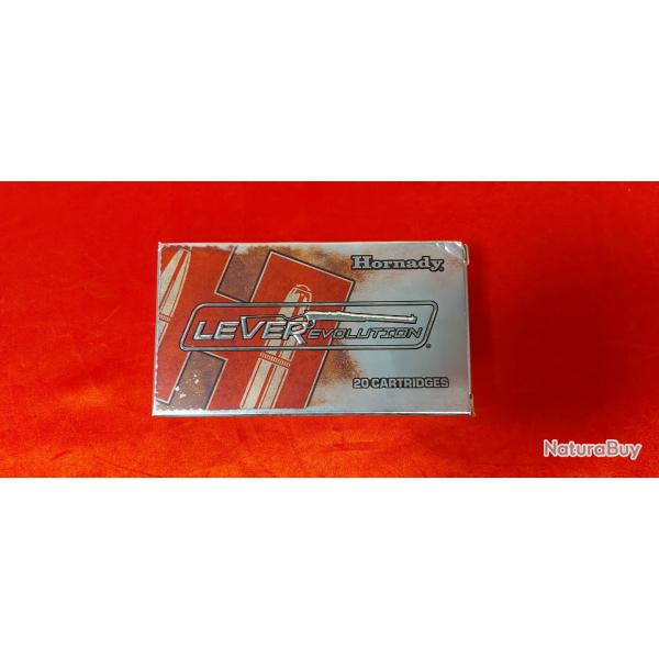 Boite de 20 munitions hornady calibre 308 marlin express ogive FTX 160 gr