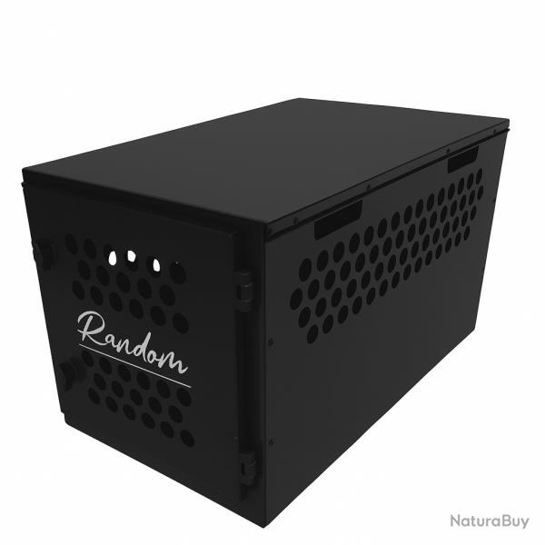 Enchre 1 euro ! Cage de transport pour chien Random - 55x55x80 cm