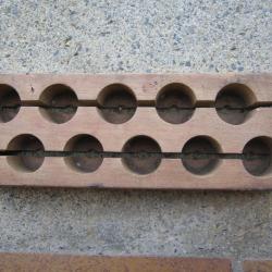 PLANCHE PORTE CARTOUCHE BOIS MANUFRANCE