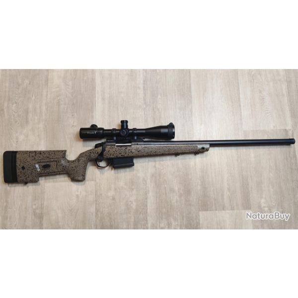 Carabine  verrou BERGARA B14 HMR - Cal. 6,5 Creedmoor + Lunette 4-16x44 MR (Occasion TBE)