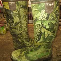 Bottes Aigle parcours