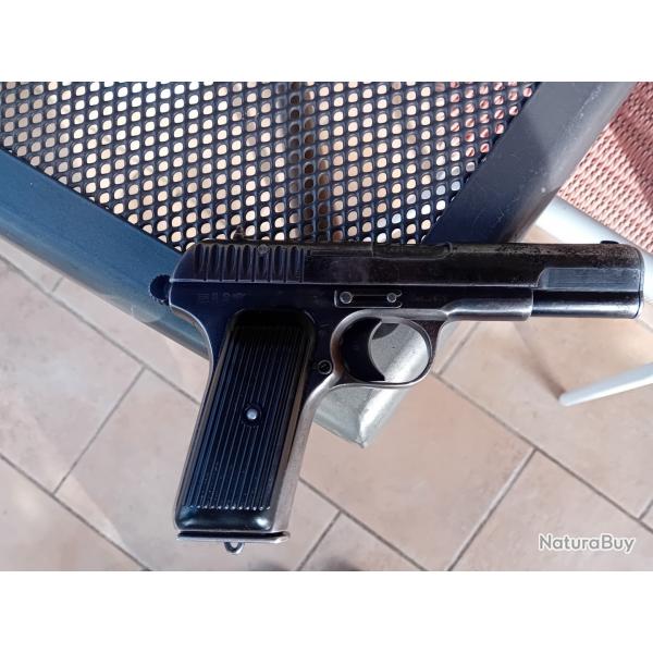 Collector Petit Prix Pistolet Tokarev TT-30-De 1934 calibre 7,62x25Tokarev Apte au Tir  ((Voir Photo
