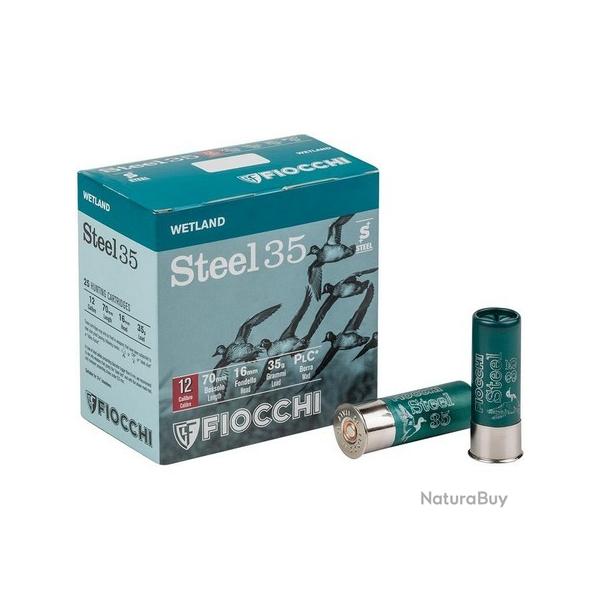 Cartouches Fiocchi Steel Shot 35g BJ - Cal. 12 x10 boites