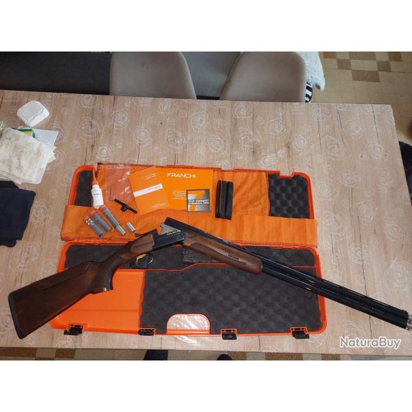 Franchi Feeling Sporting 12/76 - Canons 76 cm-Crosse & dtente rglables-5 chokes+mallette+garantie