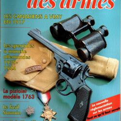 gazette des armes 230 canadiens à vimy 1917, colt shériff's modèle 1851, grenades à manches WWII