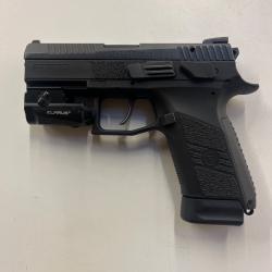 CZ P-07 9x19 occasion enchère 1 + lampe Klarus GL1