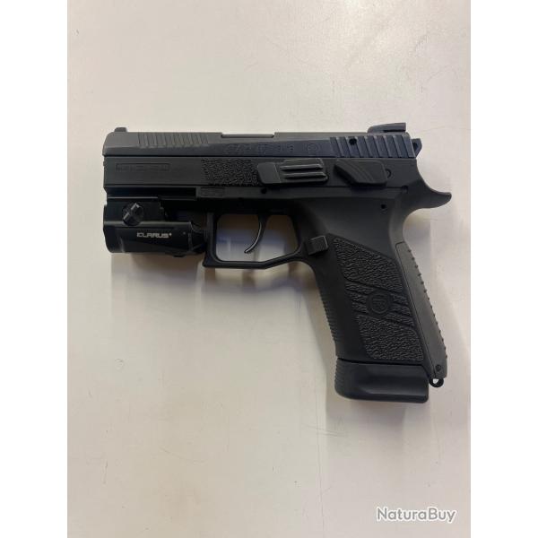 CZ P-07 9x19 occasion enchre 1 + lampe Klarus GL1