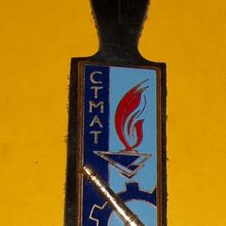 Contrôle Technique Matériel Armée de Terre, sigle doré sur bleu foncé , FABRICANT FRAISSE PARIS , HO