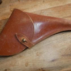 Etui simplifié pour revolver 1892 fabrication de sellier pour un officier