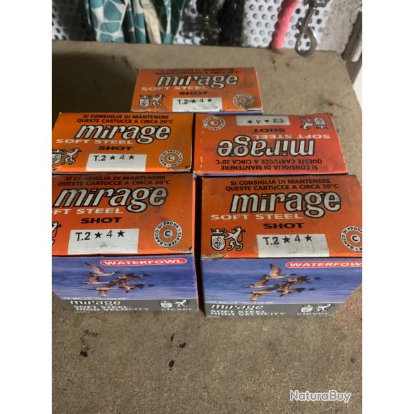 Lot cartouches billes d'acier et tungstne