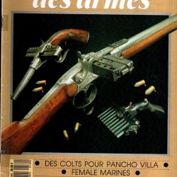 gazette des armes 189 , marines, revolver 1889, pistolet d'officier supérieur 1833, colt pancho vill
