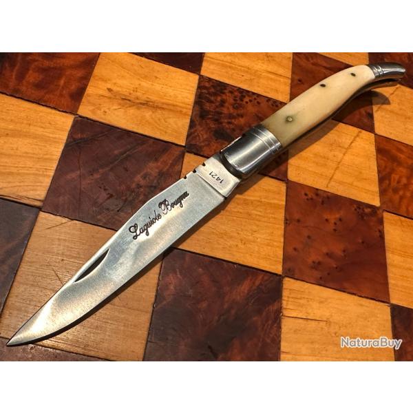 Couteau pliant Laguiole Bougna - Manche os