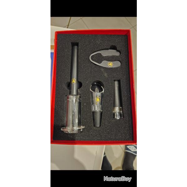Tire-bouchon  pression d'air Laguiole + accessoires