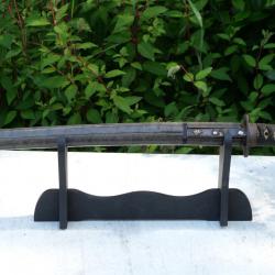 Rare sabre Wakizashi japonais période EDO signé par le forgeron Nagayoshi - SDC25WAK001