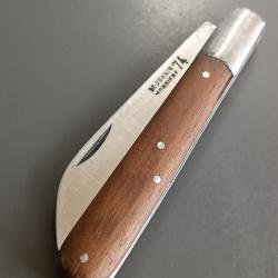 ANCIEN COUTEAU LANGRES, ST JOANIS MONDIERE, THIERS, XXème, manche PALISSANDRE.