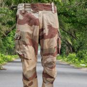 Pantalon Treillis Camouflage Militaire Lanlang Femme - Taille 27/36 - Occasion Très Bon état