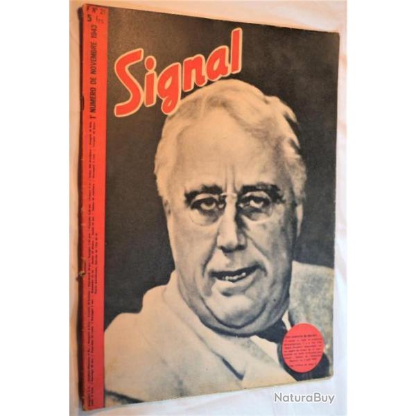 revue  SIGNAL numro 1er novembre 1943 - WWII