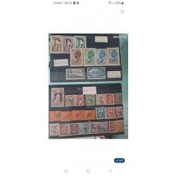 Lot de timbres divers