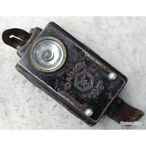 Lampe de poche  filtres vert et rouge DAIMON noire Telko Trio WWII - VIM25LAM001