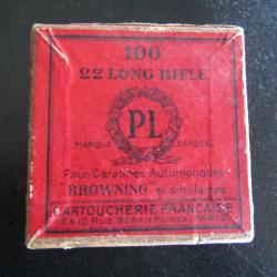 UNE BOITE DE 100 CARTOUCHES