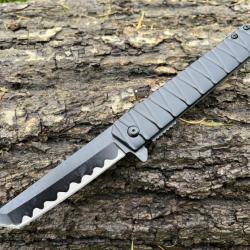 Couteau Tanto à Ouverture Assistée - Élégance et Précision Inspirée des Katanas enchère