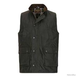 Gilet Walker and Hawkes Winchester Vert Coton Ciré