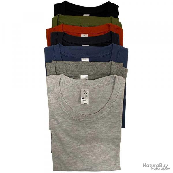 Semainier TeeShirts 7 coloris