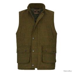 Gilet Walker and Hawkes Barington Shooting Vert Laine