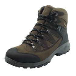 Chaussures chasse Stagunt Ossau cuir suédé marron Vibram