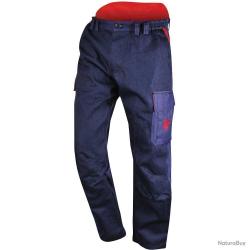 Pantalon jean cut resistant technology