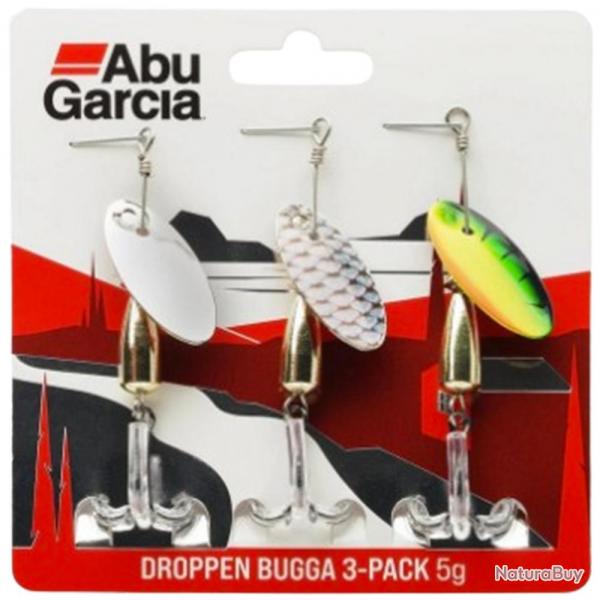 Pack 3 cuillres tournantes Abu Garcia 0,5-2,5m carnassiers
