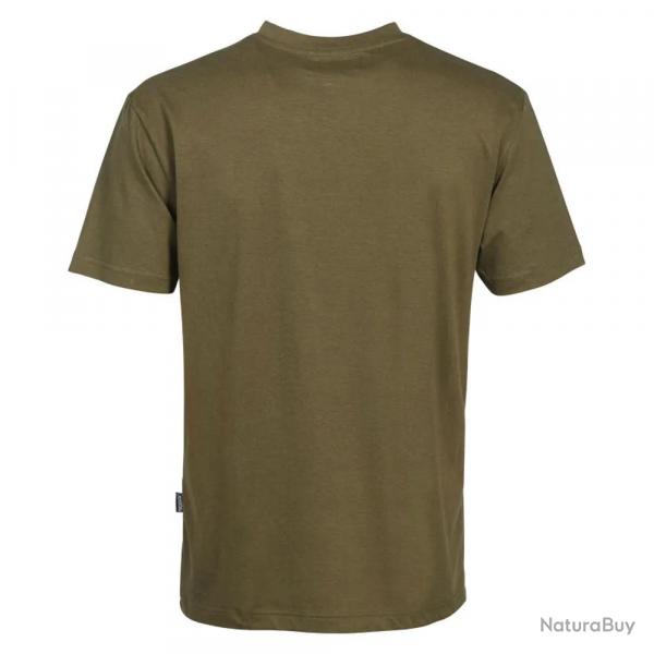 T shirt Percussion Cerf 100 Coton 180g m Col Rond