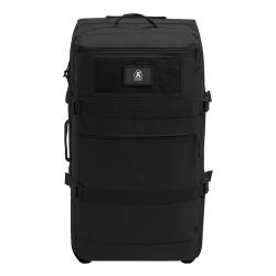 Sac transport roulettes 120L polyester 600D poignée télescopique