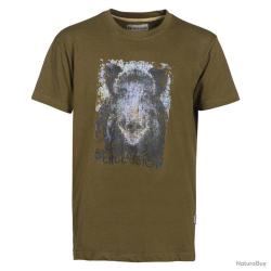 T shirt Percussion Sanglier 100 Coton 180g m² Col Rond