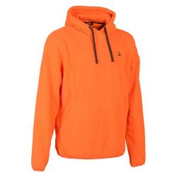 Sweat à capuche Percussion orange polaire 280g/m²