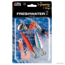 Pack 4 leurres eau douce N°2 Abu Garcia - Lac Rivière Étang
