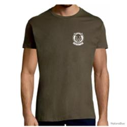 T-shirt logo Keiler Hunter 3 kaki