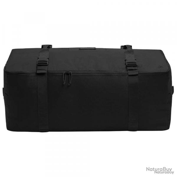 Cantine souple 160L noir HRF 600D DWR-TECH compactable