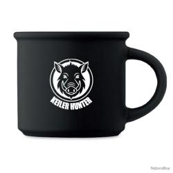 Mug céramique 300ml Keiler Hunter logo 3 noir