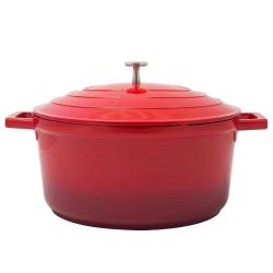 Cocotte ronde fonte alu 24cm 4,65L tous feux