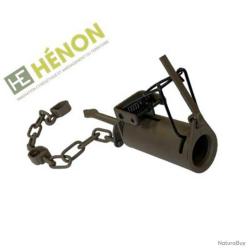Lot de 3 Pièges raton laveur couvre-main tube 9cm métal chaîne 30cm