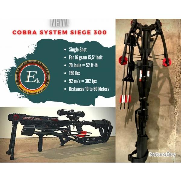 Arbalte siege 300 3 traits , servi une fois